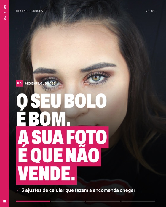 Capa de confeitaria, rosa